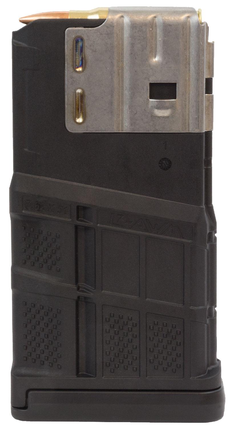 Lancer AR-10 308 Winchester 20 Round Black Magazine (L720BLK)