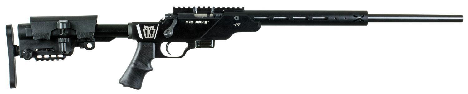 Crickett 722PT Bolt Action Rifle KSA20450, 22 LR, 16.5 inch, Black AB Arms Urban...