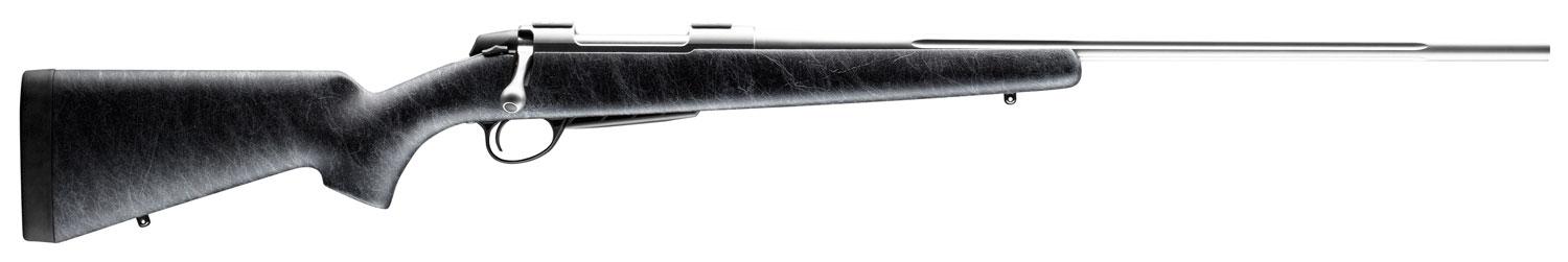 Sako A7 Big Game Rifle JRMBG70TB, 7mm Remington Mag, 24.4", Gray w/ Spiderweb Black Synthetic Stock, Stainless Finish, 3 Rds