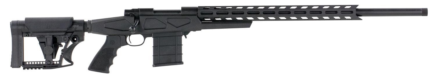 Howa HCR APC Bolt Action Rifle HCRA72562, 6.5 Creedmoor, 26", Luth-AR MBA-4/Aluminum Chassis Black Stock, Black Finish, 10 Rd