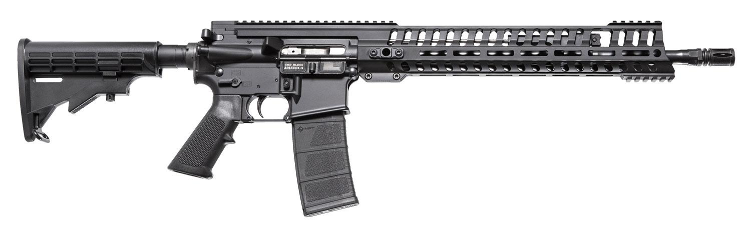 POF P-415 Hybrid Semi-Auto Rifle 01361, 223 Remington/5.56 NATO, 16", A3 Black Stock, Black Hard Coat Anodized Finish, 30 Rds