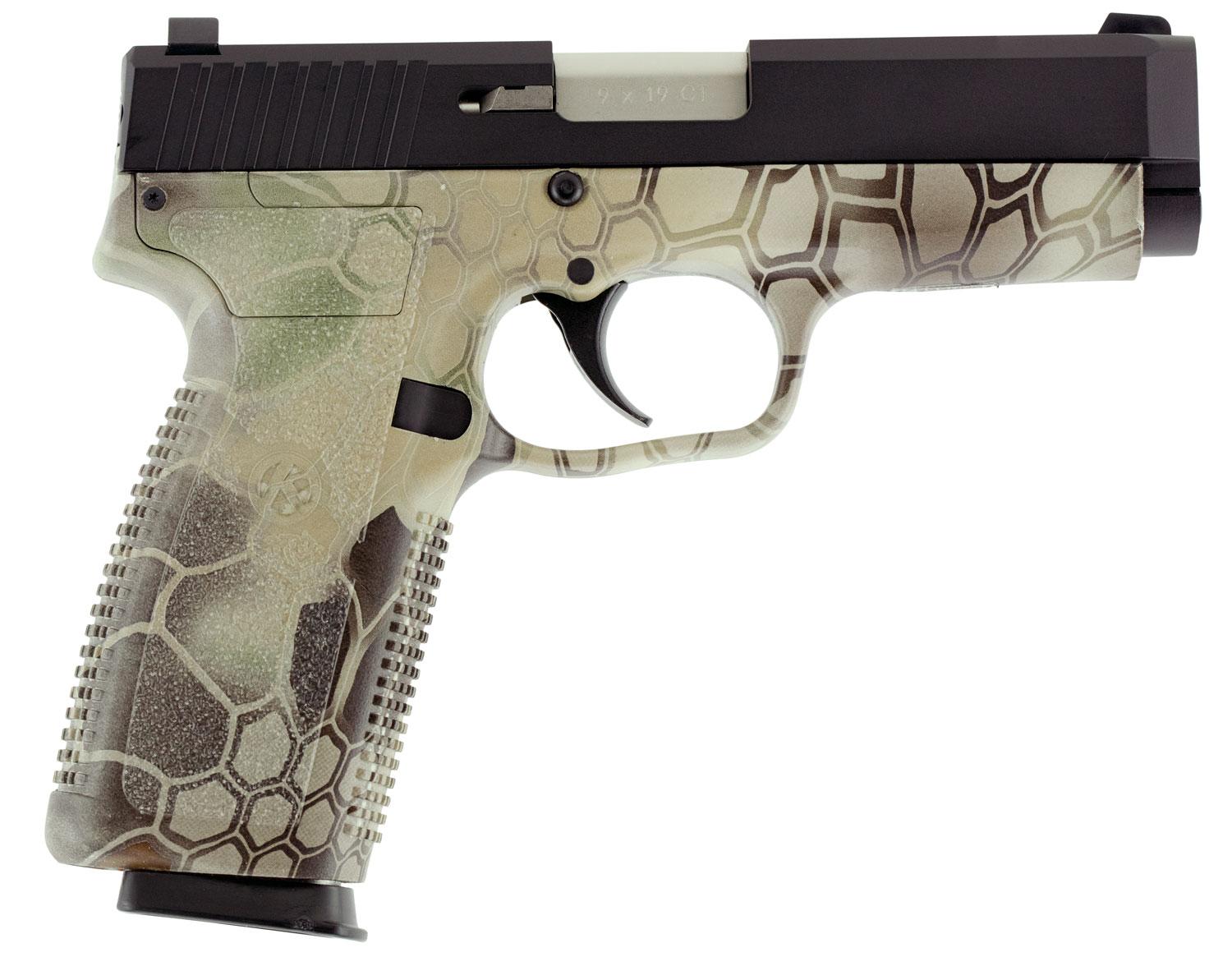Kahr CT9 Pistol CT9093KRT, 9mm, 4", Polymer Grips, Kryptek Camo Finish, 8 Rds