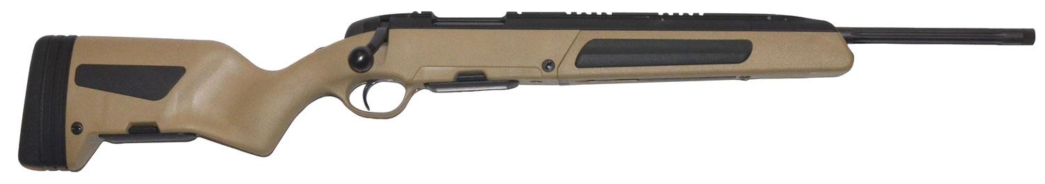 Steyr Arms Scout Bolt Action Rifle 26.346.3M, 308 Winchester, 19", Brown Synthetic Stock, Black Finish, 5 Rd