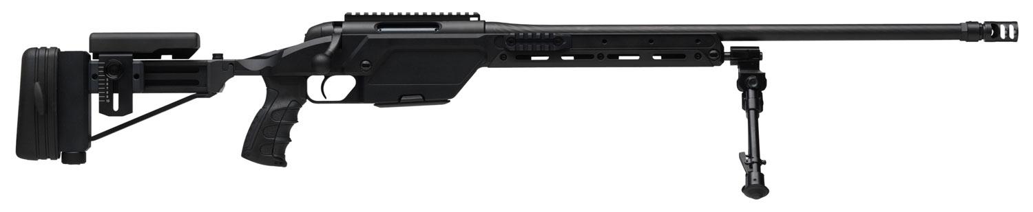 Steyr Arms SSG 08 Bolt Action Rifle 60.593.3K, 338 Lapua Mag, 27.2", Folding Adjustable Black Stock, Black Finish, 6 Rd