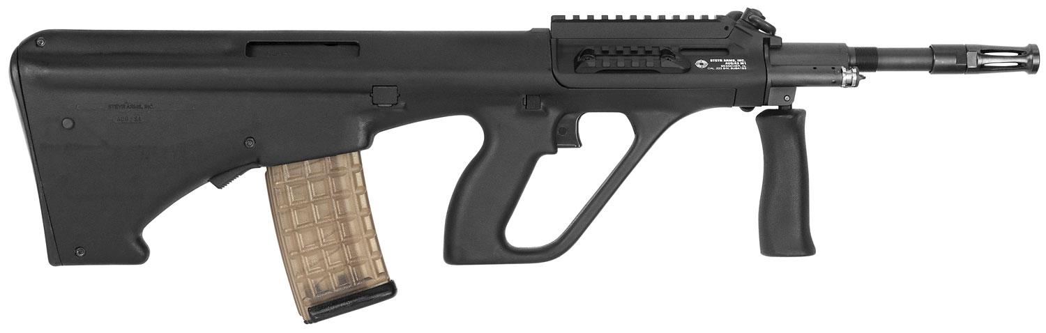 Steyr Arms AUG A3 M1 Semi-Auto Rifle AUGM1BLKS, 223 Remington/5.56 NATO, 16", Black Synthetic Stock, Black Finish, 30 Rd