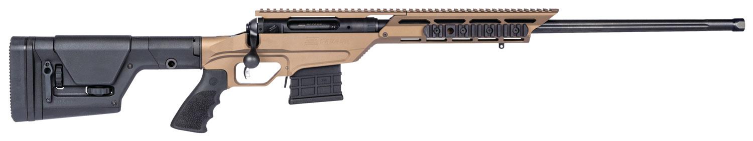 Savage 10/110BA Stealth Evolution Bolt Action Rifle 22862, 223 Remington-5.56 NATO, 20", Magpul PRS Black Stock, Bronze Cerakote Finish, 10 Rd