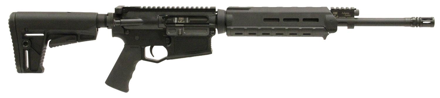 Adams P1 Rifle FGAA00242, 308 Winchester, 16", Black Synthetic Stock, Black Hard Coat Anodized Finish, 30 Rd