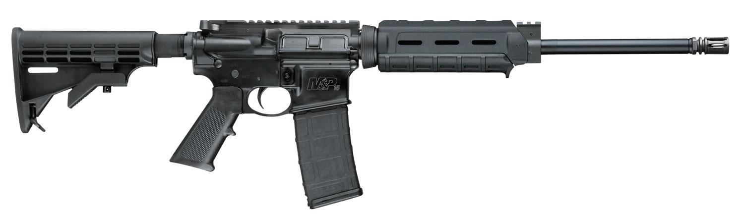 Smith & Wesson M&P15 Sport II Semi-Auto Rifle 12024, 223 Remington-5.56 NATO, 16", 6-Position Black Stock, Black Finish, 30 Rd