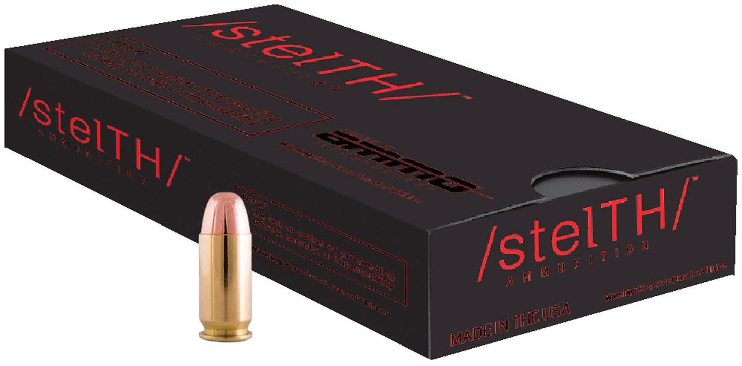 Ammo Incorporated STELTH Pistol Ammunition 45230TMC, 45 Automatic Colt Pistol ACP, 230 GR, 757 fps, 50 Rd/Bx