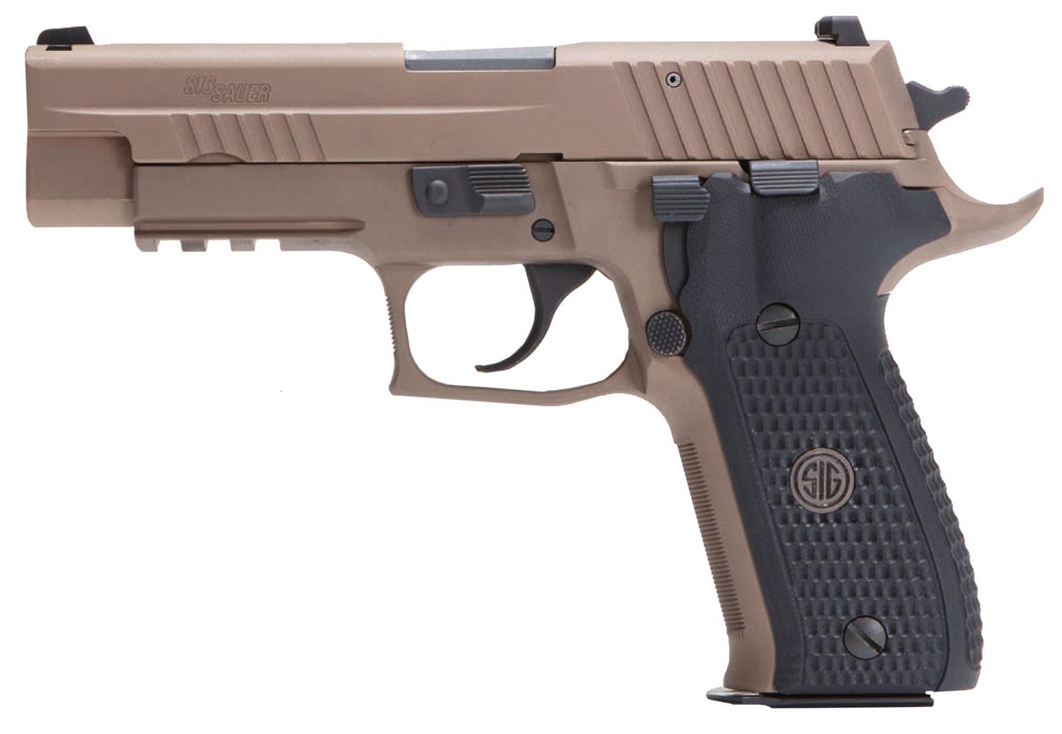 Sig Emperor Scorpion Pistol E26R9ESCPN, 9mm Luger, 4.4", Black G10 Grips, Flat Dark Earth PVD Finish, 15 Rd