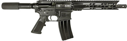 Diamondback DB15 Pistol DB15PCB7, 223 Remintgon, 7.5 in, Polymer Grip, Black Finish, 30 Rd