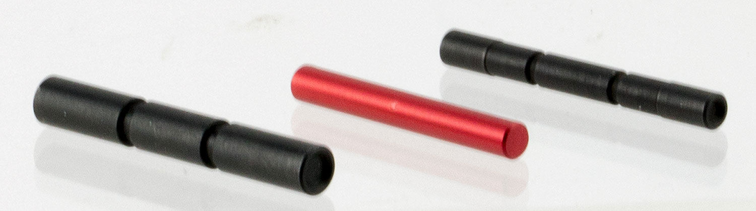 Strike Industries Enhanced Pin Kit For Glock 17-39 Steel/Aluminum Black Hard Coat Anodized (SIGAWPS)