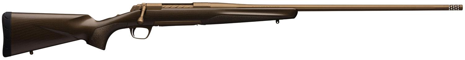 Browning X-Bolt Pro Bolt Action Rifle 035418227, 7mm Remington Mag, 26", Carbon Fiber Burnt Bronze Cerakote Stock, Burnt Bronze Cerakote Finish, 3 Rd