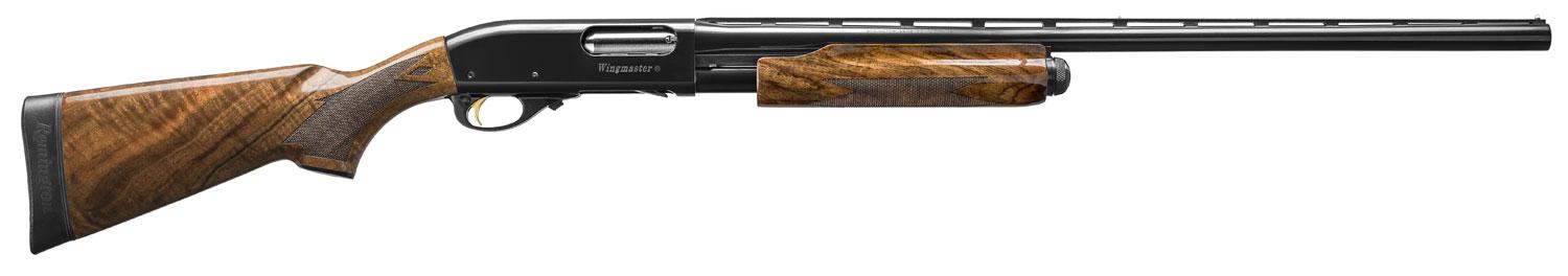 Remington 870 Wingmaster Pump Shotgun 82010, 12 Gauge, 28", 2.75" Chmbr, Walnut High Gloss Stock, Blued Finish