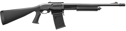 Remington 870 DM Shotgun 81360, 12 Gauge, 18.5", 3" Chmbr, Black Stock, Black Finish, 6 Rds