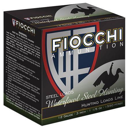 Fiocchi Waterfowl Steel Shotshells 123ST15BB, 12 Gauge, 3