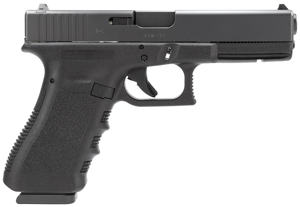 Glock 22RTF Pistol PT2250203, 40 S&W, 4.5", Polymer Grips, Black Finish, 15 Rds