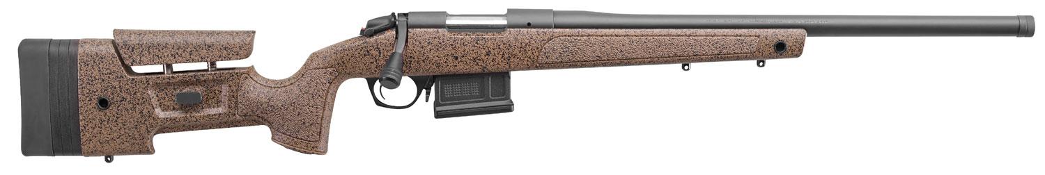 Bergara B-14 HMR Rifle B14S352, 6.5 Creedmoor, 22", Brown Synthetic Stock, Blued Finish, 5 Rds