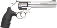 Smith & Wesson 648 Revolver 12460, 22 Magnum (WMR), 6", Black Synthetic Grip, Stainless Finish, 8 Rd