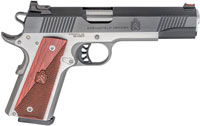 Springfield 1911 Ronin Pistol PX9119L, 9mm, 5", Crossed Cannon Wood Grips, Two Tone Finish, 9 Rds