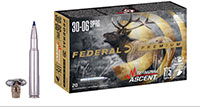 Federal Premium Berger Hybrid Rifle Ammunition P3006TA1, 30-06 Springfield, Terminal Ascent, 175 GR, 2730 fps, 20 Rds/Bx