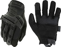 Mechanix Wear M-Pact Covert Gloves, Small (MPT55008) Black Synthetic Leather/Armortex