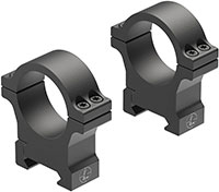 Leupold Open Range Cross-Slot Scope Ring Set 180948, High, 30mm Tube Diameter, Matte Black