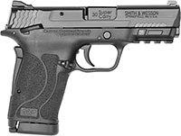 Smith and Wesson M&P Shield EZ Pistol 13458, 30 Super Carry, 3.67", Black Polymer Grips, Matte Black, 10 Rds