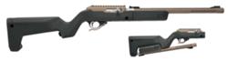 Tactical Solutions X-Ring takedown Semi-Auto Rifle TDQSBBBLK, 22 LR, 16.5", Magpul Backpacker Black Stock, Quick Sand Finish, 10 Rds