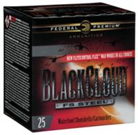 Federal Black Cloud Waterfowl Shotshells PWBX134BBB, 12 Gauge, 3-1/2", 1-1/2 oz, 1500 fps, BBB Steel Shot, 25 Rds/Bx