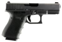 Glock G19 RTF Pistol PT1950701, 9mm Luger, 4.01", Black Polymer Grip/Frame, Black Finish, 10 Rd