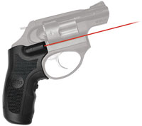 Crimson Trace LG-415 Front Activation Lasergrip For Ruger LCR Polymer Revolver in both .38 Special and .357 Magnum