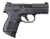 FN Herstal FNS-9 Compact Pistol 66774, 9mm Luger, 3.6", Black Interchangeable Backstrap Grips, Black Finish, 10 Rds