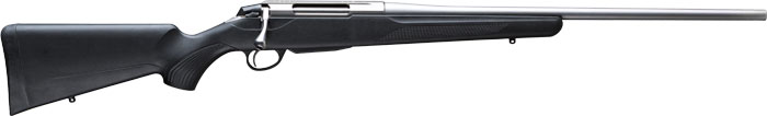 Tikka T3x Lite Rifle JRTXA382, 22-250 Remington, 22.4", Black Synthetic Stock, Stainless finish, 3 Rds