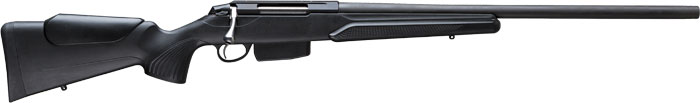 Tikka T3x Varmint Rifle JRTXH382, 6.5 Creedmoor, 24.3", Synthetic Black Stock, Blued finish, 3 Rds