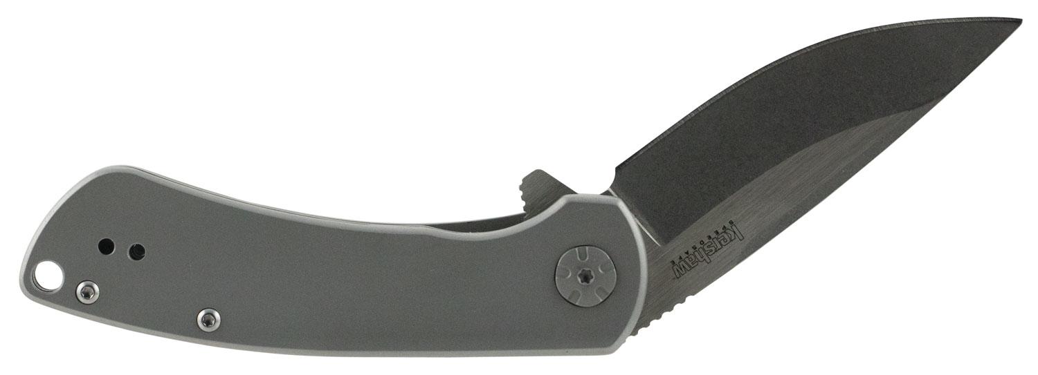 Kershaw Pico Drop Point Folding Knife w/Plain Edge & Stainless Steel Handle (3470)