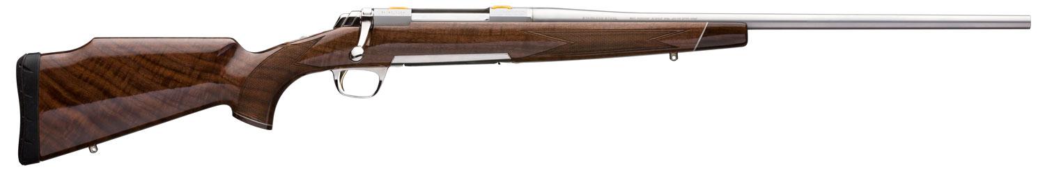 Browning X-Bolt White Gold Medallion Rifle 035235291, 6mm Creedmoor, 22", Walnut Grade IV/V Stock, Stainless Steel Finish, 4 Rds
