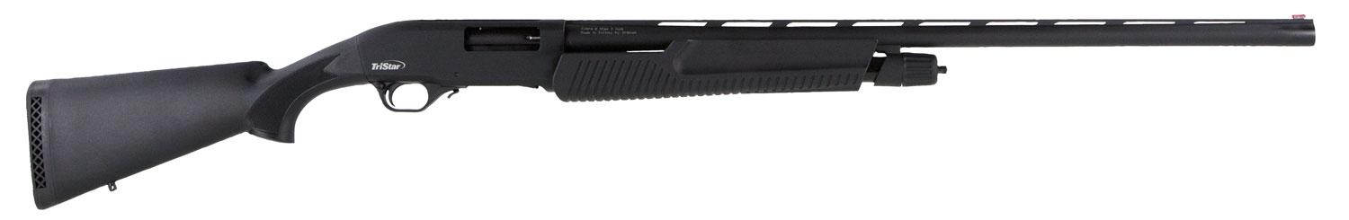 TriStar Cobra II Pump Shotgun 23120, 12 Gauge, 28", 3" Chmbr, Black Synthetic Stock, Black Finish