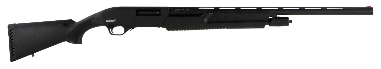 TriStar Cobra II Pump Shotgun 23136, 20 Gauge, 24", 3" Chmbr, Black Synthetic Stock, Black Finish