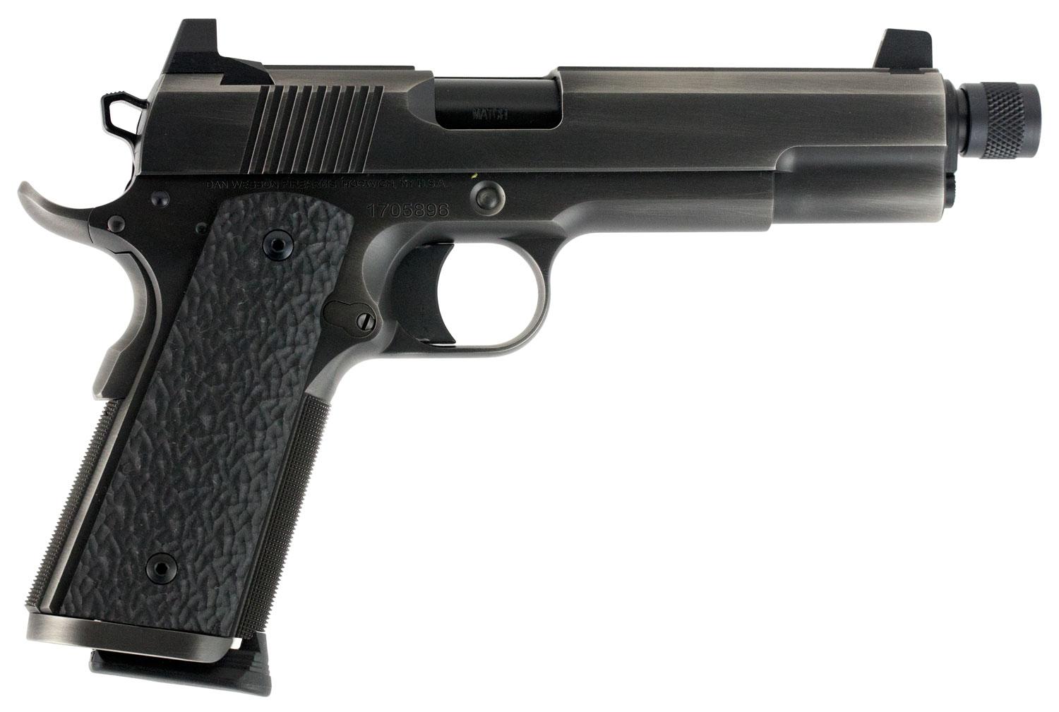 Dan Wesson Wraith Pistol 01849, 9mm Luger, 5.75", Black G10 Grips, Distressed Finish, 8 Rds