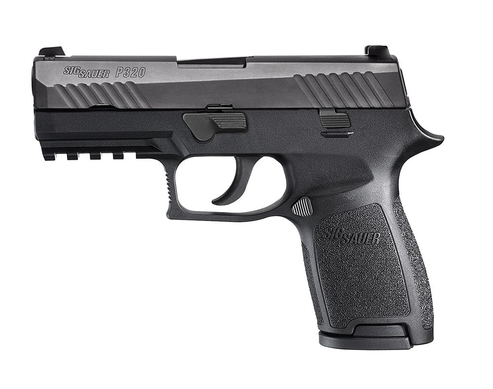 Sig P320 Full Size Pistol 320F40BSS10, 40 S&W, 4.7", Black Polymer Grips, Black Finish, 10 Rds