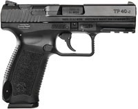 Century Arms TP40V2 Pistol HG3767N, 40 S&W, 4",Black Interchangeable Backstrap Grips, Black Finish, 13 Rds
