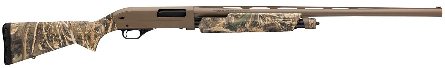 Winchester SXP Hybrid Hunter Pump Shotgun 512365291, 12 Gauge, 26", 3.5" Chmbr, Realtree Max-5 Stock, Tan Finish