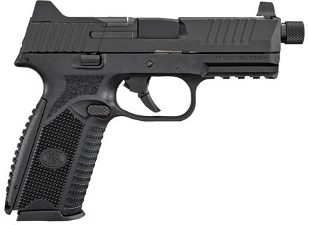 FN 509 Tactical Pistol 66100375, 9mm Luger, 4.5", Black Grips, Black Finish, 17 Rds