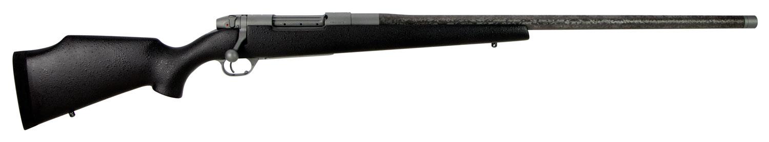 Weatherby Mark V CarbonMark Rifle MCMM257WR60, 257 Weatherby Mag, 26", Black  Stock, Gray Cerakote Finish, 3 Rds