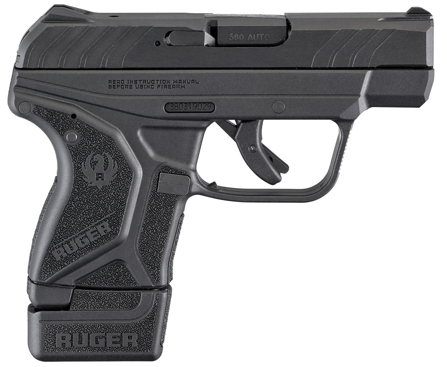 Ruger LCP II Pistol 3787, 380 ACP, 2.75", Black Polymer Grips, 7 Rds