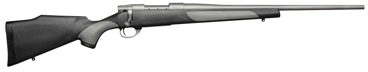 Weatherby Vanguard Weatherguard Rifle VTG257WR6O, 257 Weatherby Mag, 26", Black/Gray Stock, Gray Cerakote Finish, 3 Rds