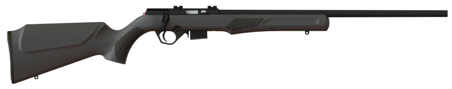 Rossi RB17 Bolt Action Rimfire Rifle RB17H2111, 17 HMR, 21", Black Synthetic Stock, Black Finish, 5 Rds