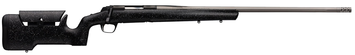 Browning X-Bolt Max Long Range Rifle 035438229, 300 Win Mag, 26", Black w/Gray Specs Stock, Matte Black/Satin Gray Finish, 3 Rds