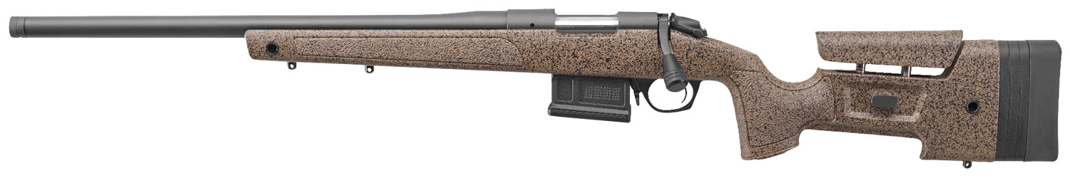 Bergara HMR Left Hand Bolt Action Rifle B14S351L, 308 Win, 20", Mini-Chassis Stock, Blued Finish, 5 Rds